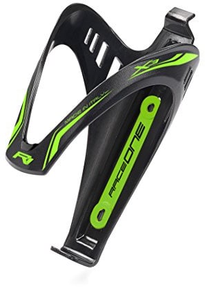 RaceOne X3 Race Flaschenhalter, Matt Black/Green Fluo, One Size