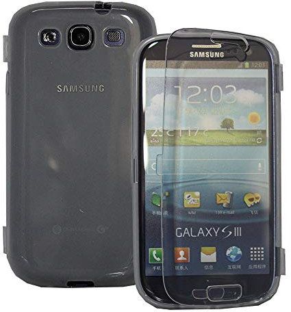 annaPrime Etui Coque Housse pour Samsung Galaxy S3 i9300/ i9305 Neo/LTE 4G, Coque Silicone Gel Livre Rabat Couleur Transparent