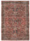 RugVista Khalifa Oriental Rug, Modern, 200x300 cm, Rectangle, Carpet, Low Pile, Machine Washable 30°, living-room,bedroom,kitchen,christmas, Red