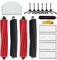 Laimaiou Accesorios para Robot Aspirador roborock S8 S8+ Repuestos 18 Paquetes 2 Juegos de Cepillos de Rodillo, 4 Filtros, 6 Cepillos Laterales, 4 Paños de Mopa