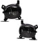 WISGOL Nebelscheinwerfer KOMPATIBEL MIT AUDI A1 A4 Wagon A5 A6 Q3 (8X 8K2/8K5 8T/8F 4G2/4G5/4GH 8UB/8UG) VOLKSWAGEN Passat CC (357), H11-55W, Austauschersatzteil, 1 Paar (Paar Grau)