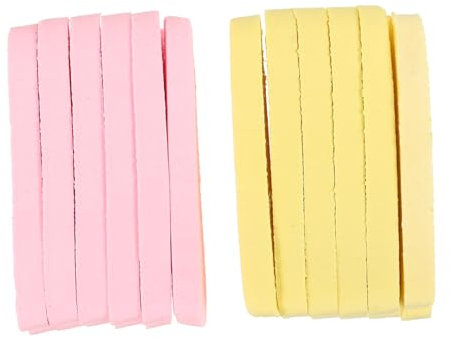 CALLARON 24stücke Gesichtswaschschwamm Aus Hochwertigem Material Runde Reinigungspads Für Damen Mit Starker Wasseraufnahme Für Trockene Haut Geeignet Entfernt Mitesser Und Make-up Leicht
