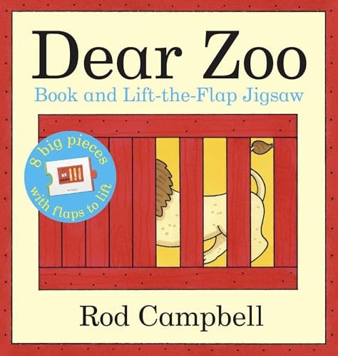 Dear Zoo Book and Lift-the-Flap Jigsaw Puzzle