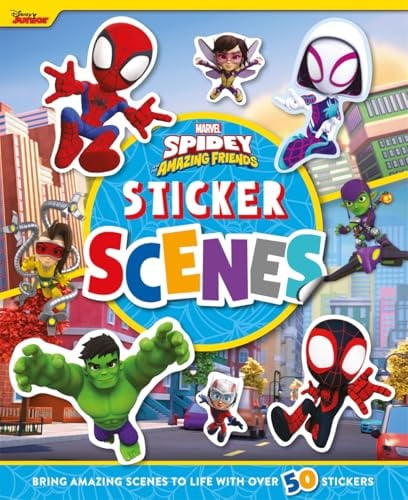 Marvel Spidey and his Amazing Friends: Sticker Scenes (With over 50 stickers!)