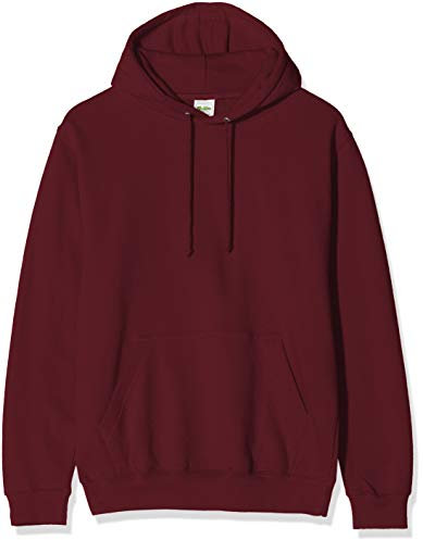 AWDis Men's College Hoodie, Red (Burgundy), XX-Large
