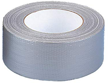 Austroflex 103KGG050050 1 Rolle Gewebeklebeband 50mm x 50m Gewebeband Gewebe Klebeband grau für Rohrisolierung