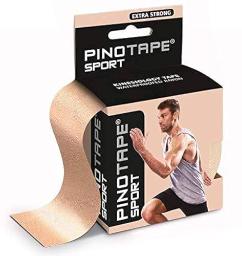 PINOTAPE Pino KinesiologieTape Pino Tape Pro Sport, Beige, 1 Stück, 5 m x 5 cm