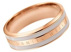 Daniel Wellington Emalie Ring 52 Double Plated Stainless Steel (316L) And Enamel Rose Gold