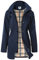 SaphiRose PONCHO Giacca a Vento Donna Impermeabile, Giacca da Pioggia Donna Lungo Elegante, Giacca Antipioggia All'aperto antivento Leggero, con Cappuccio,per Corsa, Viaggi, Navy S