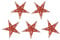 GURU SHOP 5 STK. Papier Ministern für Lichterkette, 20 cm, Faltbar, 5`er Set - Design 32, Papiersterne 20 cm für Lichterketten