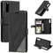 QiongniAN Hülle für Sony Xperia 10 III Hülle Leder,Hülle für Sony Xperia 10 III 5G XQ-BT52 / Xperia 10 III Lite 5G XQ-BT44 Hülle Klapphülle Handytasche Case Black