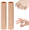 Lot de 2 Protection Orteils en Silicone Découpable, Bandage de Tube de Protection des Doigts en Gel Doux pour Enlever les Cors, Traitement des Oignons, Callosités (Pour Gros Orteils -15CM)