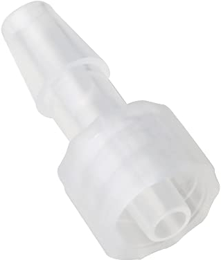 MEETOOT 10 Stück Luer-Lock 3/16 Zoll Polypropylen-Schlauchstutzen-Adapter für Labor-Biochemie-/Analysegeräte, Lebensmittelmaschinen und Aquarium-Ausrüstung
