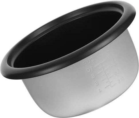 HOLIDYOYO Rice Cooker Inner Cooking Pot 4L Non-stick Interior Cooking Pot Liner Rice Cooking Container Replacement Pot for Electric Rice Maker Pressure Cooker Pot 700W