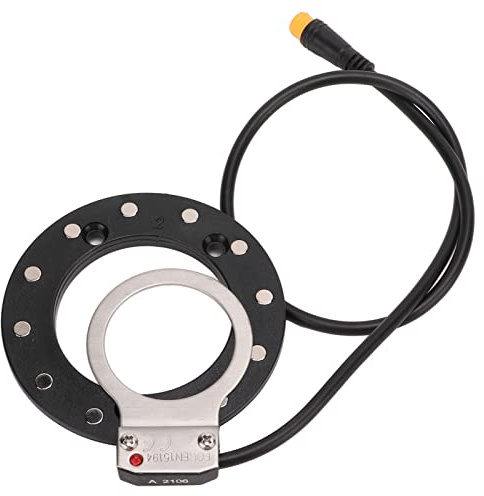 Elektrischer Assistenzsensor, Hochempfindlich, 12 Magnete, Rechts, Dual-Hall-Sensor, E-Bike-Pedalzubehör mit Kleinem Loch für Präzise Pedalsteuerung und Verbessertes Fahrerlebnis