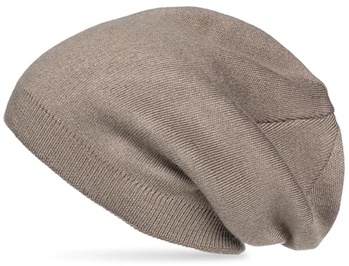 Caspar MU223 warme, feine Damen Winter Beanie Mütze Feinstrick