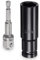 LEPEVNEY 1/2 Drive Socket Accessory Set 18mm Deep 6-Point Impact Socker 3 Length with 1/4 Hex Shank Adapter Socker Accesory Set 18mm x 3 L