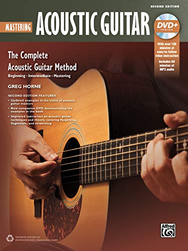 The Complete Acoustic Guitar Method: Mastering Acoustic Guitar (2nd Edition): (incl. DVD) (The Complete Acoustic Guitar Method: Beginning - Intermediate - Mastering)