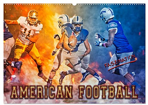 Faszination American Football (Wandkalender 2026 DIN A2 quer), CALVENDO Monatskalender: American Football, faszinierender Teamsport. (CALVENDO Sport)