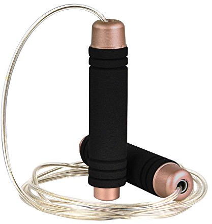 Gaoykai weighted jump rope for handle,Tangle-Free PU Wire rope with bearing comfortable foam handle,skipping rope for workout and fitness training for men women and kids
