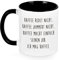 Kaffeetasse mit Spruch - Kaffee redet nicht, Kaffee jammert nicht, Kaffee macht einfach seinen Job, Ich mag Kaffee - lustig Kaffee Tassen, lustig Geschenk