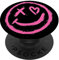 PopSockets Graffiti Happy Face Smile Adhesive PopGrip for Phones with Smooth, Hard, Plastic Cases - Black