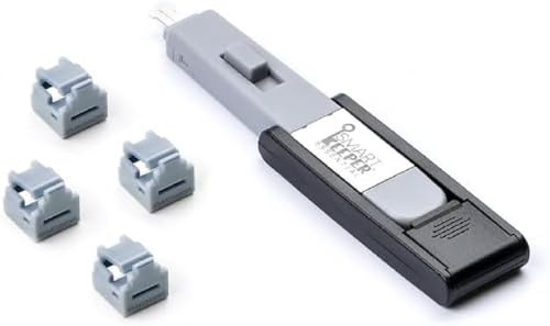 SmartKeeper ESSENTIAL / 4 x RJ11 Port Blockers mit 1 x Lock Key Mini / Grau