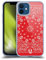 Head Case Designs Rot Klassische Paisleymuster Gelhülle [Militärischer Schutzgrad] Kompatibel Mit Apple iPhone 12 / iPhone 12 Pro Und Kompatibel Mit MagSafe
