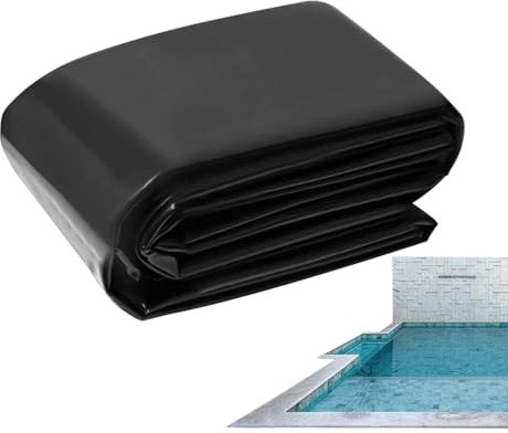 Quaeetyu Outdoor-Teichfolie, flexible Teichmatte, HDPE-Matte, Teich-Kits für Außenteiche, weiche Fischteichmatte, kleine Teichfolien, einfaches Schneiden von Unterlage für Wassergarten