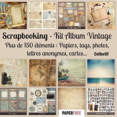 Scrapbooking Kit album vintage