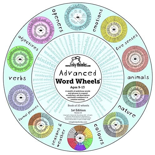 LinkyThinks Advanced Word Wheel Book (9-13 years)