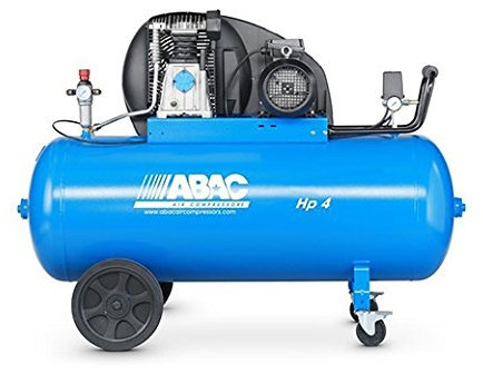 Compresseur d'air à piston insonorisé 200 litres 4 CV S A39B 200 CT4 ABAC