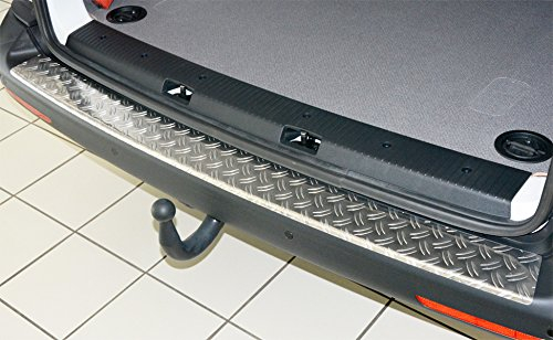 WGS Alu Riffel Ladekantenschutz Stoßstangenschutz Lackschutz mit ABKANTUNG EXTRA ROBUST (1325-505)