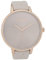Oozoo Damenuhr mit Lederband 48 MM Rose/Silbergrau/Beige C9715