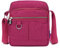 BEFUNIRISE Lässige Nylon Crossbody Geldbörse Tasche Wasserdicht Leichte Umhängetasche für Frauen Handtasche, Weinrot