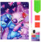 Diamond Painting Kinder Stitch, Stitch Diamantmalerei, 5D Diy Diamond Painting Set For Adults Children, Rhinestone Cross Stitch Embroidery Painting, For Living Room, Wall, Bedroom Decoration 40x30cm