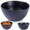 Vilde Keramikschale Schale Schüssel Schälchen Salatschüssel Bouillonschale Keramik schwarz 14,5 cm 450 ml