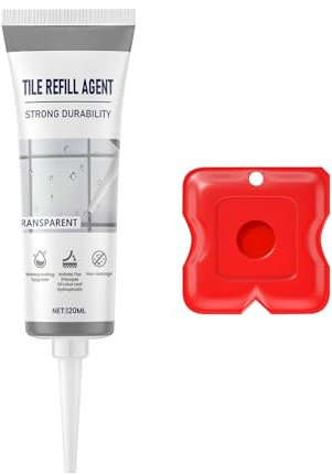 1/3 Fugen Reparatur, Fliesenfugen Restaurator Fugenstift Fliesen,Fugen Versiegelung Duschen,Fugenstift für Fliesenfugen, Fugenstift in tönt zementäre Fugen ein für Badezimmer Küche (Transparent)