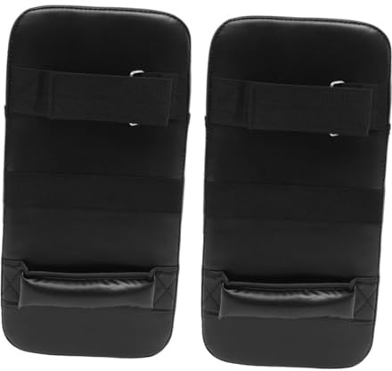 Tappetino Allenamento Basket 2 Pezzi 38x20x10 CM Nero | PVC e Pelle PU, Design Impugnatura e Cordino Regolabile, per Esercizi Sicuri in Casa