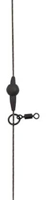 Avid Carp Outline Tungsten Leader Heli Beads | Carp Fishing Weighted Beads | Wide Bore to Allow Safe Fish Release in Event of a Cut Off | 6 Beads & 6 Sleeves In Pack | Wire Threader | Code A0640135