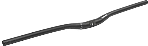 Zoom MTB Rise Lenker, aus Aluminium, Höhe 20 mm, 780 mm, mattschwarz, 20/780 mm