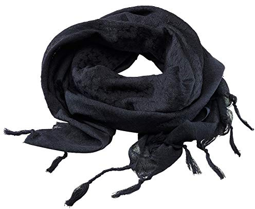 Brandit Shemag Scarf, Navy-Schwarz, 110x110