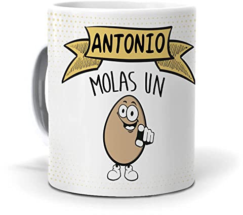 Taza Antonio, molas un Huevo