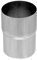 ZAMBELLI Connecteur Descente Zinc 100mm Argent Anticorrosion Montage Facile