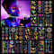 HOWAF 20 Hojas Neón Tatuajes Temporales, Neón Tatuaje Temporal Neon Party Tatuajes UV Luz Negra Fluorescente Maquillaje Pintura Cuerpo Cara Tatuaje Neon Tattoos Temporales Adultos Niños Fiesta Neon