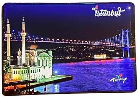 Istanbul Magnet Türkei Magnet Istanbul Souvenir Istanbul Fridge Magnet Bosphorus Ortaköy