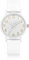 CIVO Uhr Damen Armbanduhr Analog: Frauen Uhren Quarz Damenuhr mit Weiβ Silikonarmband Wasserdicht Elegant Designer Runden Sportuhr für Damen