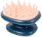 FOMIYES 1stück Silikon Kopfhaut Massagebürste Ergonomischer Körper Und Haarbürsten-massager Für Entspannende Und Haarwachstum Tragbar Blau