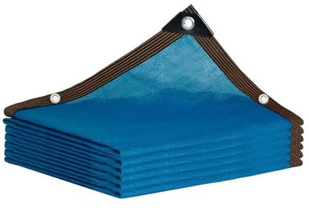 XYXHEII Telo Ombreggiante Occhiellato 2x4m, Rete Ombreggiante Protezione Solare, Tessuto Ombreggiante per Esterni, Resistenza allo Strappo Rete, per Piante Serre Piscine