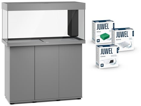 JUWEL Aquarium Rio 180 Kombination grau Premium-Bundle